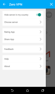 اسکرین شات 6 برنامه Zero VPN