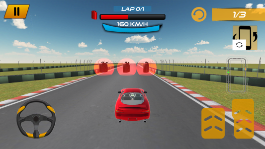 اسکرین شات 3 برنامه Race4Speed: Fast Car Drive