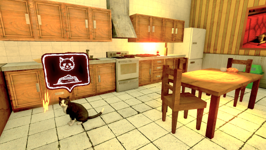 اسکرین شات 1 بازی Cat Fred Evil Pet. Horror game