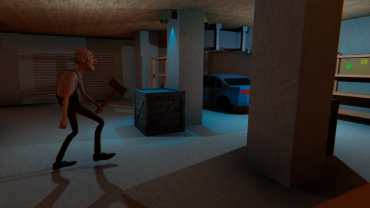 اسکرین شات 3 بازی Grandpa And Granny Home Escape