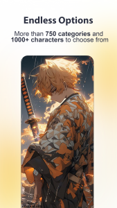 اسکرین شات 3 برنامه Anime X Wallpaper