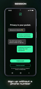 اسکرین شات 3 برنامه Session - Private Messenger