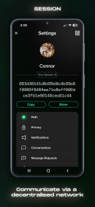 اسکرین شات 5 برنامه Session - Private Messenger
