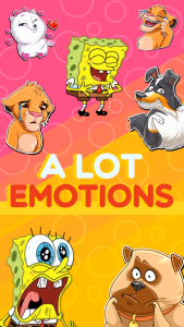 اسکرین شات 1 برنامه WASticker Animated Cartoons