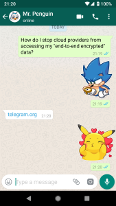 اسکرین شات 4 برنامه WASticker Animated Cartoons