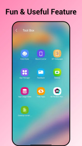 اسکرین شات 3 برنامه A Launcher : Galaxy A Launcher