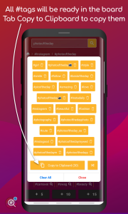 اسکرین شات 6 برنامه Hashtag Inspector PRO