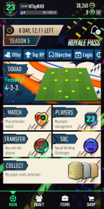 اسکرین شات 1 بازی NHDFUT 23 Draft & Pack Opener