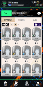 اسکرین شات 4 بازی NHDFUT 23 Draft & Pack Opener