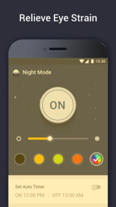 اسکرین شات 5 برنامه Night Shift - Bluelight Filter for Good Sleep