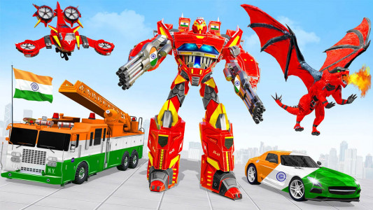 اسکرین شات 1 بازی بازی ربات آتش نشان | بازی جدید