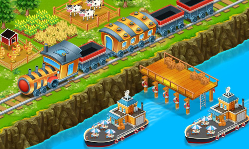 اسکرین شات 5 بازی Big Farm Family