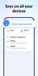 اسکرین شات 8 برنامه Notepad, Notes, Easy Notebook