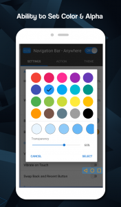اسکرین شات 5 برنامه Navigation Bar - Anywhere