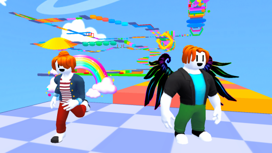 اسکرین شات 2 بازی Obby World: Parkour Games