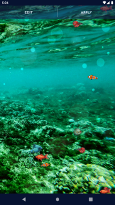 اسکرین شات 7 برنامه Ocean Fish Live Wallpaper 4K