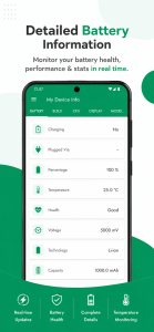 اسکرین شات 2 برنامه My Device Info - Hardware & OS