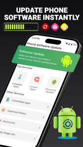 اسکرین شات 1 برنامه Phone Software Update App