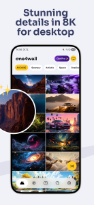 اسکرین شات 6 برنامه One4Wall: 4K Wallpapers & Live