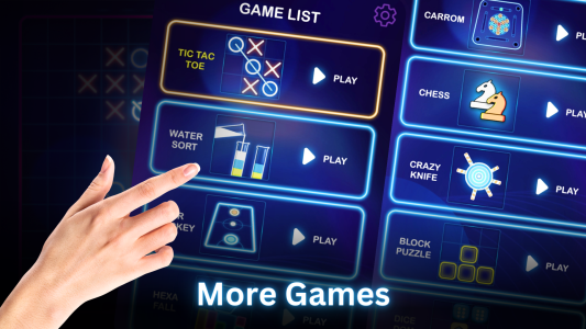 اسکرین شات 3 بازی Tic Tac Toe 2 Player: XO Game