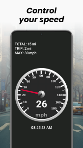 اسکرین شات 4 برنامه GPS Speedometer