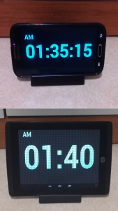 اسکرین شات 4 برنامه LED Digital Table Clock