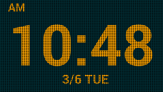 اسکرین شات 5 برنامه LED Digital Table Clock