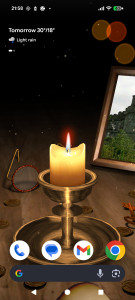 اسکرین شات 4 برنامه 3D Melting Candle