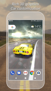 اسکرین شات 3 برنامه 3D Car Live Wallpaper Lite