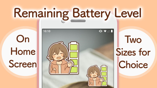 اسکرین شات 1 برنامه Battery widget Frank-remark