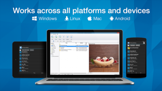 اسکرین شات 4 برنامه B1 Archiver zip rar unzip