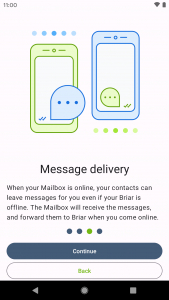 اسکرین شات 3 برنامه Briar Mailbox