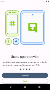 اسکرین شات 2 برنامه Briar Mailbox