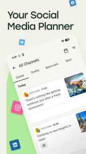 اسکرین شات 1 برنامه Buffer: Social Media Scheduler
