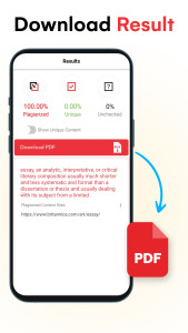 اسکرین شات 8 برنامه Plagiarism Checker & Detector