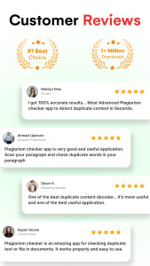 اسکرین شات 2 برنامه Plagiarism Checker & Detector