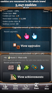 اسکرین شات 3 بازی Cookie Clicker