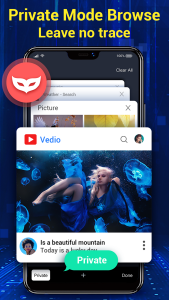 اسکرین شات 6 برنامه Browser for Android