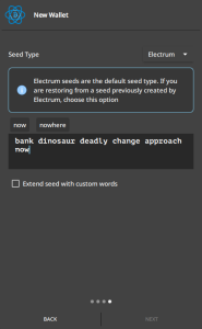 اسکرین شات 2 برنامه Electrum Bitcoin Wallet
