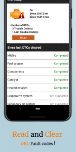 اسکرین شات 3 برنامه OBD2 Car Scanner - EOBD Facile