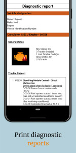 اسکرین شات 7 برنامه OBD2 Car Scanner - EOBD Facile