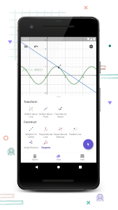 اسکرین شات 4 برنامه GeoGebra Calculator Suite