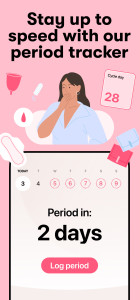 اسکرین شات 2 برنامه Flo Period & Ovulation Tracker