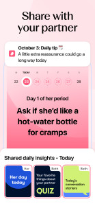 اسکرین شات 7 برنامه Flo Ovulation & Period Tracker