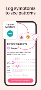 اسکرین شات 5 برنامه Flo Ovulation & Period Tracker