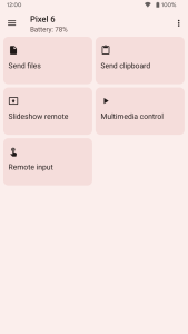 اسکرین شات 1 برنامه KDE Connect