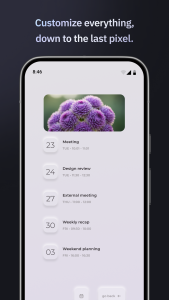 اسکرین شات 3 برنامه KLWP Live Wallpaper Maker