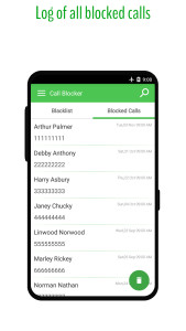 اسکرین شات 3 برنامه Call Blocker - Blacklist