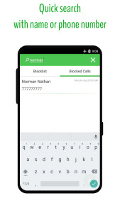 اسکرین شات 6 برنامه Call Blocker - Blacklist