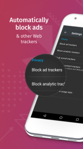 اسکرین شات 1 برنامه Firefox Klar: No Fuss Browser